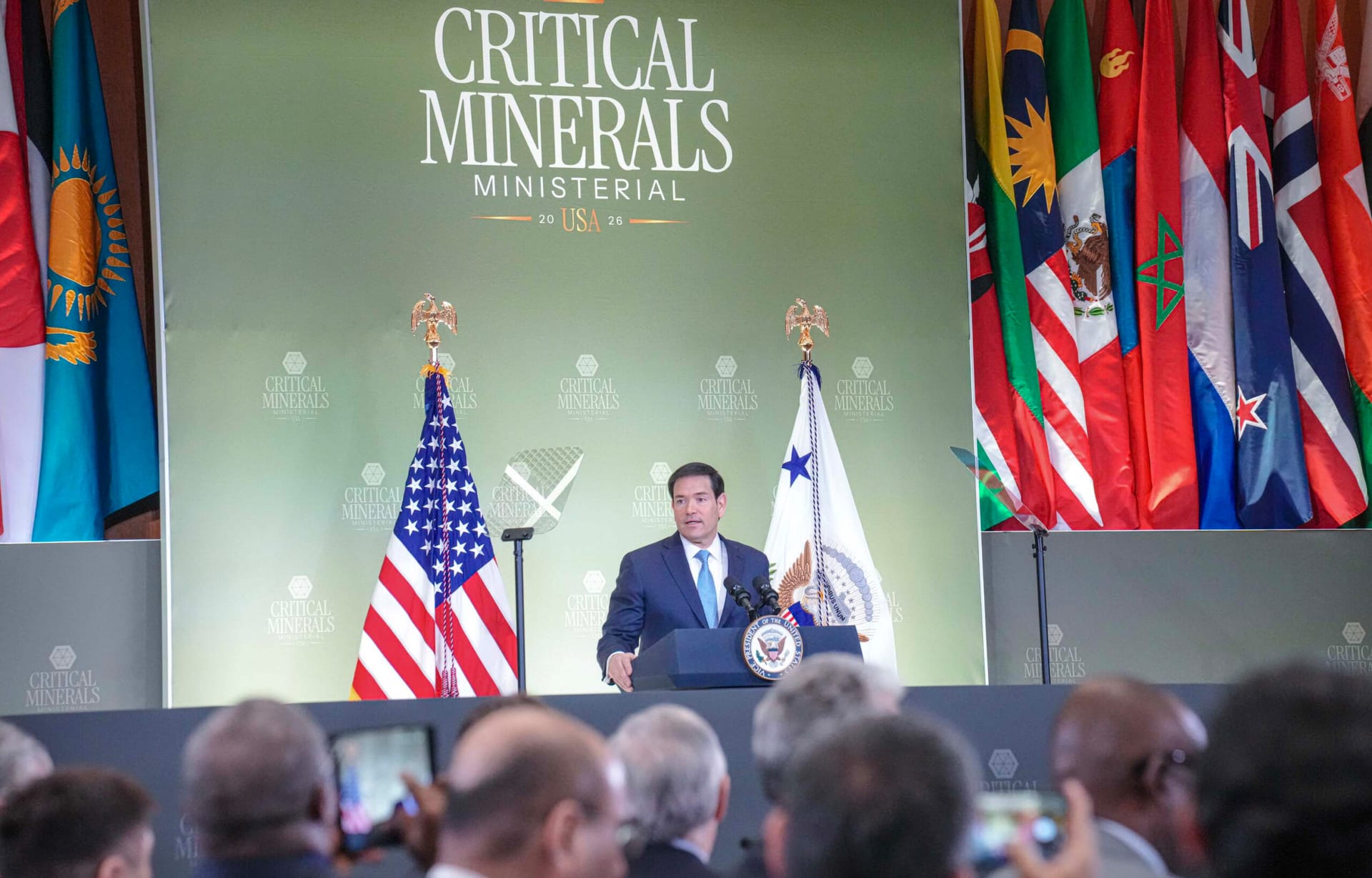 Secretary Marco Rubio delivers opening remarks at the Critical Minerals Ministerial