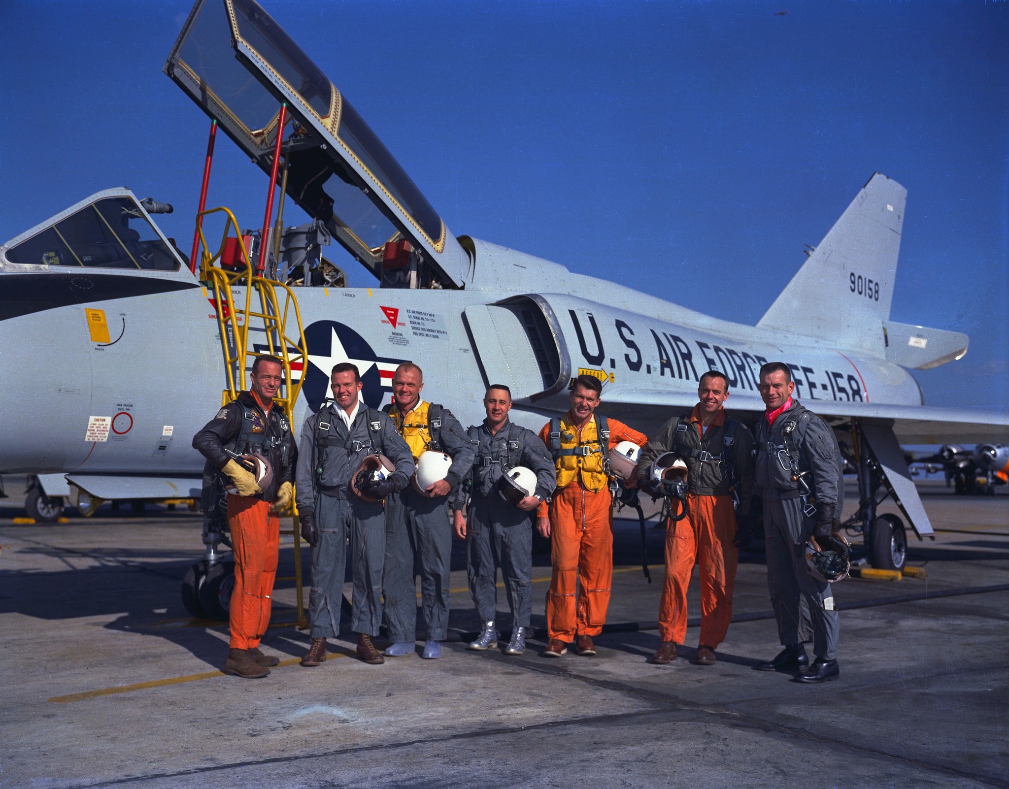 Mercury Seven astronauts