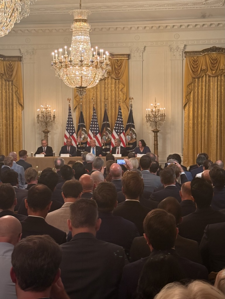 Making Health Tech Great Again event at the White House